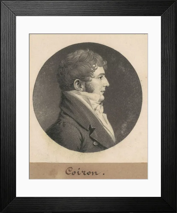 Framed Print : Jean Joseph Coiron, 1809. Creator: Charles Balthazar Julien Fevret de Saint-Mé Framed Print : Jean Joseph Coiron, 1809. Creator: Charles Balthazar Julien Fevret de Saint-Mé
