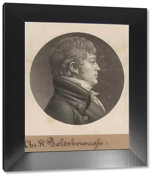 Charles W. Goldsborough, 1807. Creator: Charles Balthazar Julien Fé
