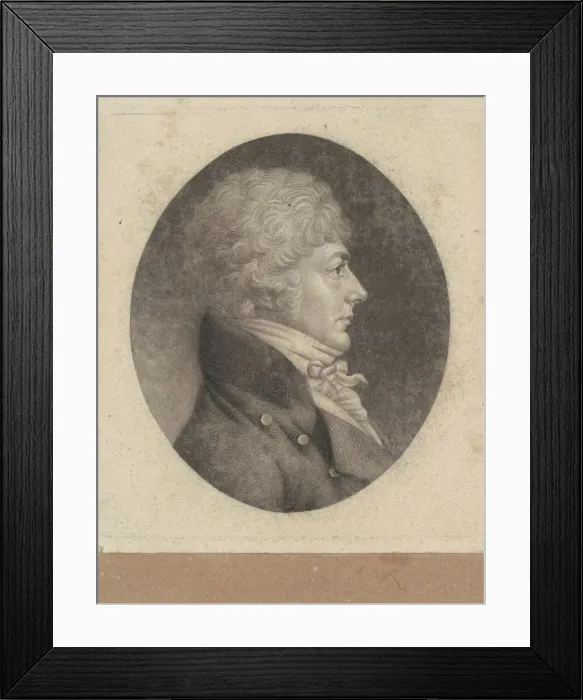 Framed Print : Joseph Forman, c. 1803-1806. Creator: Charles Balthazar Julien Fé Framed Print : Joseph Forman, c. 1803-1806. Creator: Charles Balthazar Julien Fé
