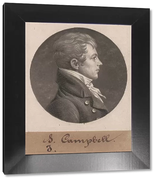 Levin Hicks Campbell, 1804. Creator: Charles Balthazar Julien Fevret de Saint-Mé