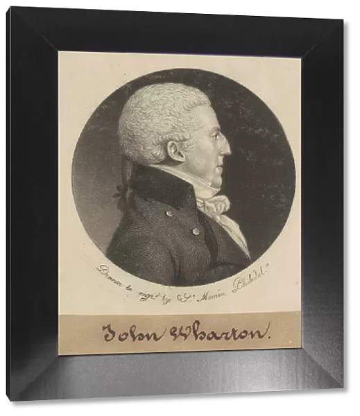 John Wharton, 1799. Creator: Charles Balthazar Julien Fevret de Saint-Memin