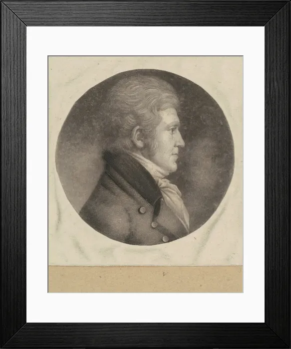 Framed Print : Unidentified Man, 1798-1803. Creator: Charles Balthazar Julien Fé Framed Print : Unidentified Man, 1798-1803. Creator: Charles Balthazar Julien Fé