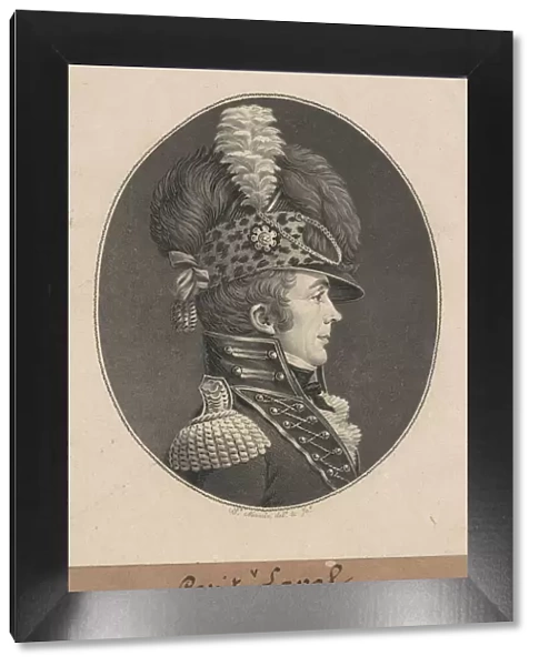 Jacint Laval, 1809. Creator: Charles Balthazar Julien Fevret de Saint-Memin