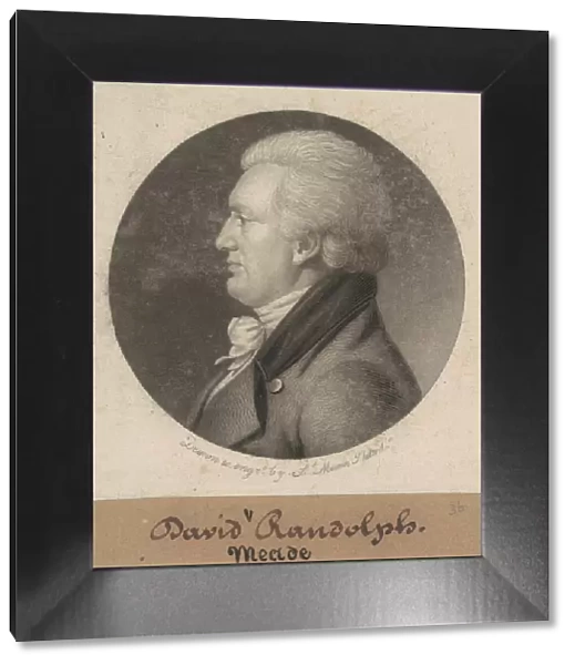 David Meade Randolph, 1807. Creator: Charles Balthazar Julien Fevret de Saint-Mé