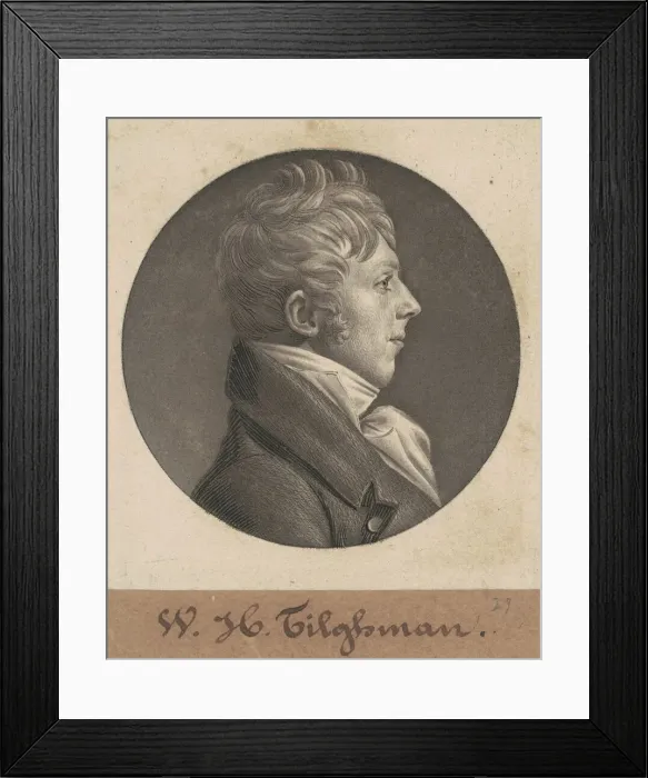 Framed Print : William Helmsley Tilghman, 1804. Creator: Charles Balthazar Julien Fé Framed Print : William Helmsley Tilghman, 1804. Creator: Charles Balthazar Julien Fé