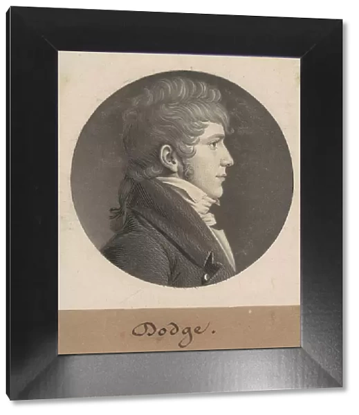 Dodge, 1808. Creator: Charles Balthazar Julien Fevret de Saint-Memin
