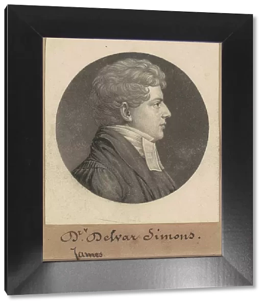 James Dewar Simons, 1809. Creator: Charles Balthazar Julien Fevret de Saint-Mé