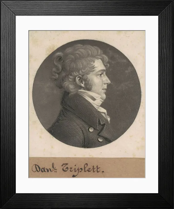 Framed Print : J. N. Luckett, 1808. Creator: Charles Balthazar Julien Fevret de Saint-Memin Framed Print : J. N. Luckett, 1808. Creator: Charles Balthazar Julien Fevret de Saint-Memin