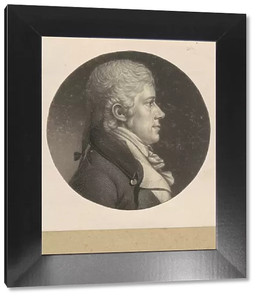 Mahlon Dickerson, 1802. Creator: Charles Balthazar Julien Fevret de Saint-Memin