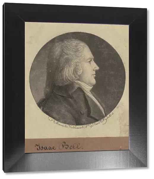 Isaac Bell, 1797. Creator: Charles Balthazar Julien Fevret de Saint-Memin