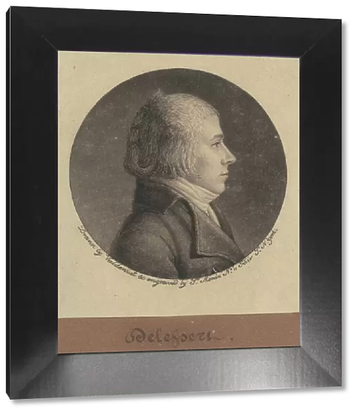 Delessert, 1796. Creator: Charles Balthazar Julien Fevret de Saint-Memin