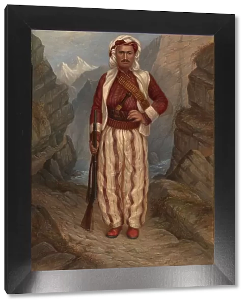 Kurd Man, ca. 1893. Creator: Antonio Zeno Shindler