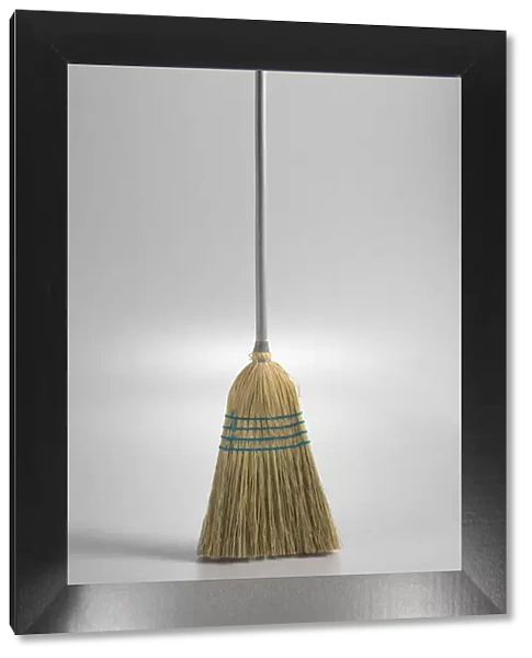 Broom used by the community members to clean-up after Baltimore protests, ca. 2015