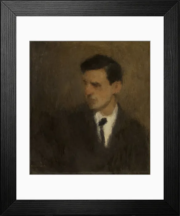 Framed Print : Portrait de Jeune Homme, n. d. Creator: Frank Edwin Scott Framed Print : Portrait de Jeune Homme, n. d. Creator: Frank Edwin Scott