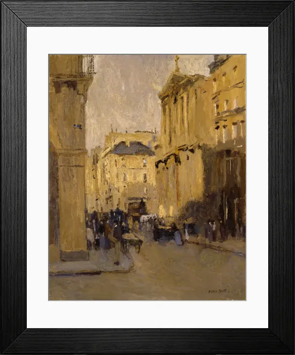 Framed Print : Saint Roche, Rue Saint Honore, n. d. Creator: Frank Edwin Scott Framed Print : Saint Roche, Rue Saint Honore, n. d. Creator: Frank Edwin Scott