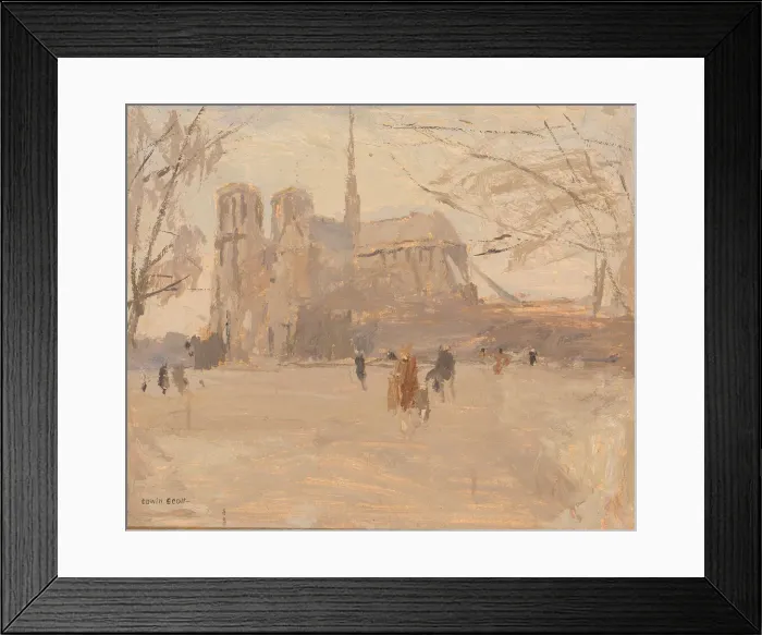 Framed Print : Notre Dame no. II, n. d. Creator: Frank Edwin Scott Framed Print : Notre Dame no. II, n. d. Creator: Frank Edwin Scott