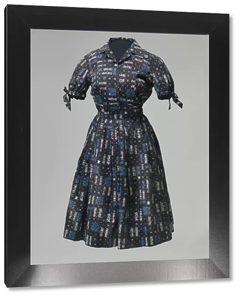 Outfit worn by Carlotta Walls to Little Rock Central High School, 1957. Creator: Unknown
