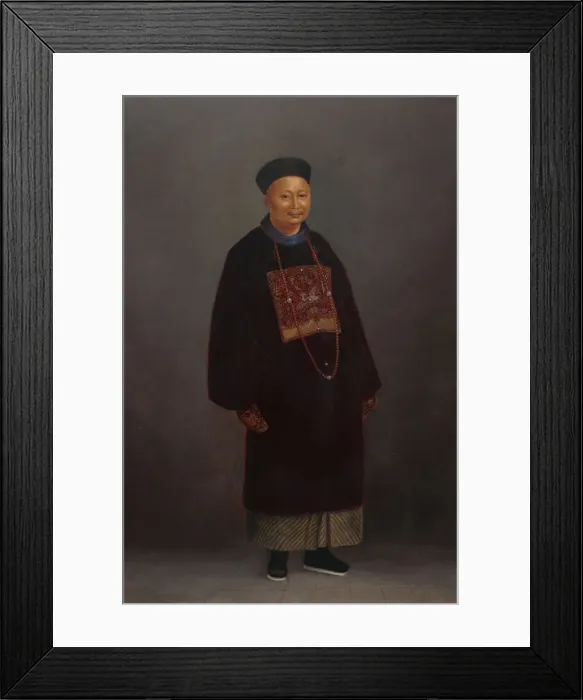 Framed Print : Chinese Mandarin, ca. 1893. Creator: Antonio Zeno Shindler Framed Print : Chinese Mandarin, ca. 1893. Creator: Antonio Zeno Shindler