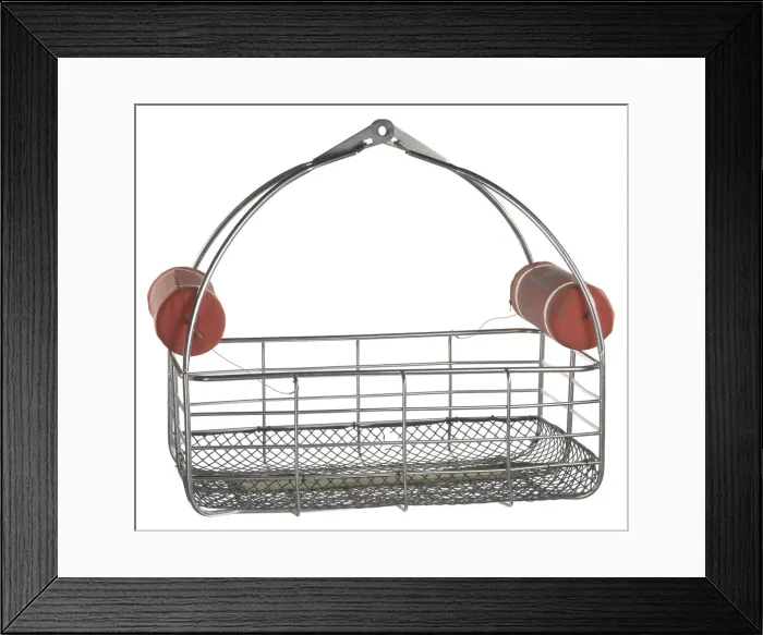 Framed Print : Rescue basket used during Hurricane Katrina, ca. 2005. Creator: Unknown Framed Print : Rescue basket used during Hurricane Katrina, ca. 2005. Creator: Unknown