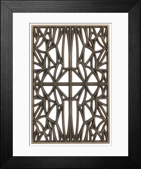Framed Print : Corona panel designed for NMaHC (Type A: 65% opacity), ca. 2013 Framed Print : Corona panel designed for NMaHC (Type A: 65% opacity), ca. 2013