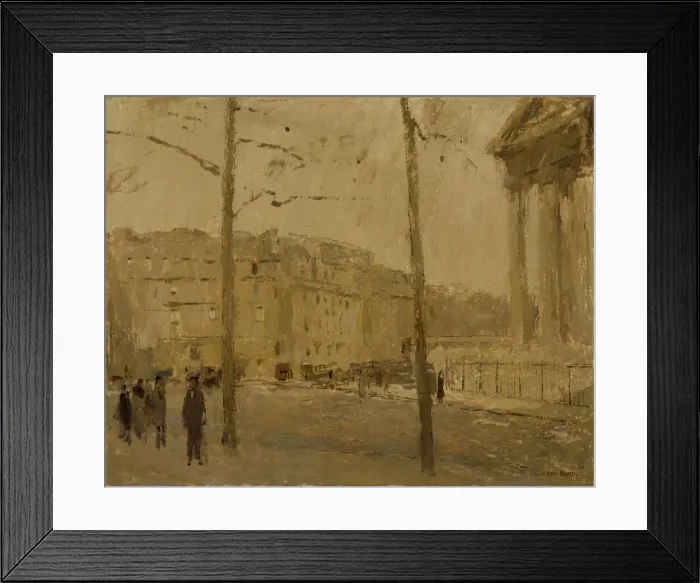 Framed Print : La Madeleine at Dawn, n. d. Creator: Frank Edwin Scott Framed Print : La Madeleine at Dawn, n. d. Creator: Frank Edwin Scott