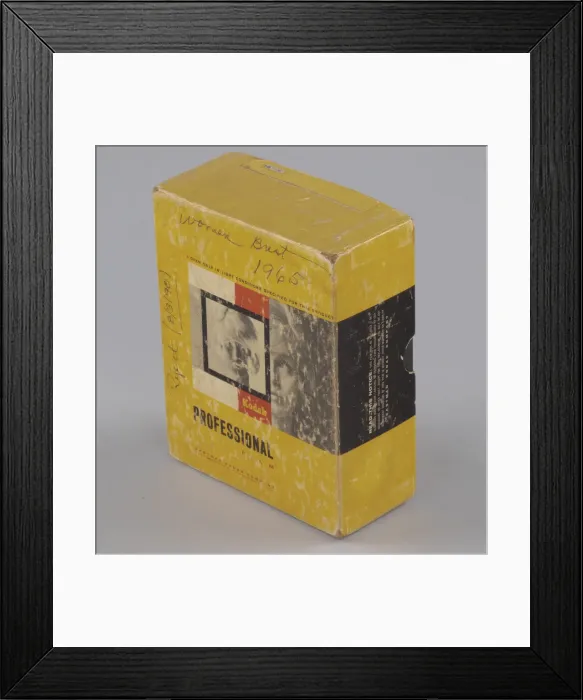 Framed Print : Film box from the studio of H. C. Anderson, ca. 1965. Creator: Kodak Framed Print : Film box from the studio of H. C. Anderson, ca. 1965. Creator: Kodak