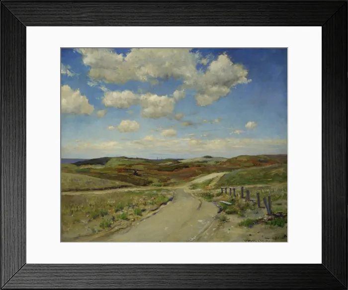 Framed Print : Shinnecock Hills, ca. 1895. Creator: William Merritt Chase Framed Print : Shinnecock Hills, ca. 1895. Creator: William Merritt Chase