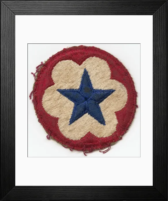 Framed Print : Patch for the Special Services Division, ca. 1942. Creator: Unknown Framed Print : Patch for the Special Services Division, ca. 1942. Creator: Unknown