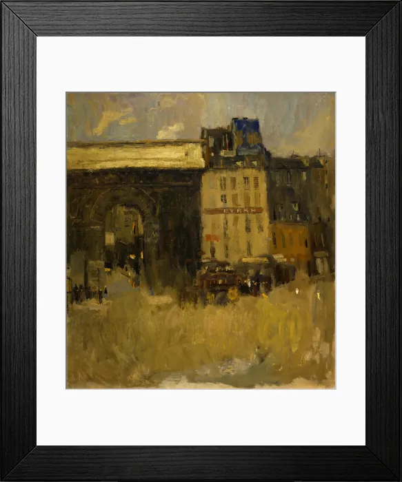 Framed Print : Vieilles Maisons (Paris), n. d. Creator: Frank Edwin Scott Framed Print : Vieilles Maisons (Paris), n. d. Creator: Frank Edwin Scott