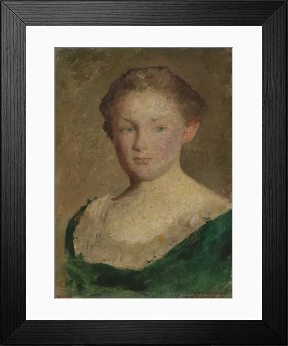 Framed Print : Nancy, ca. 1905. Creator: George de Forest Brush Framed Print : Nancy, ca. 1905. Creator: George de Forest Brush