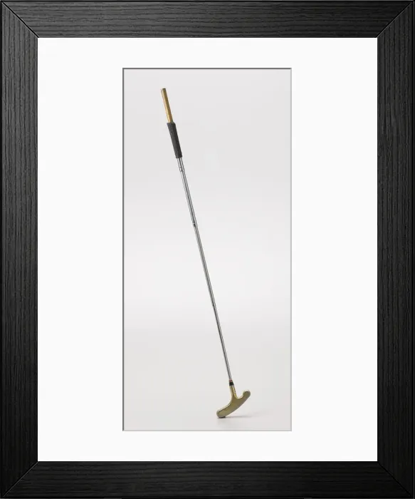 Framed Print : Putter golf club used by Ethel Funches- Putter, late 20th century. Creator: Unknown Framed Print : Putter golf club used by Ethel Funches- Putter, late 20th century. Creator: Unknown