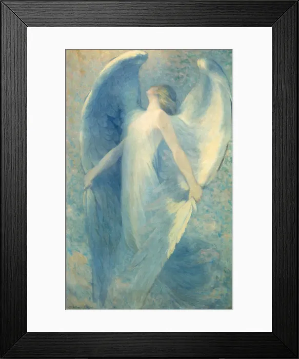 Framed Print : The Angel, ca. 1912. Creator: William Baxter Palmer Closson Framed Print : The Angel, ca. 1912. Creator: William Baxter Palmer Closson
