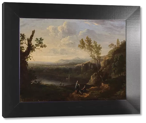 Small Landscape, mid-late 18th century. Creator: Richard Wilson