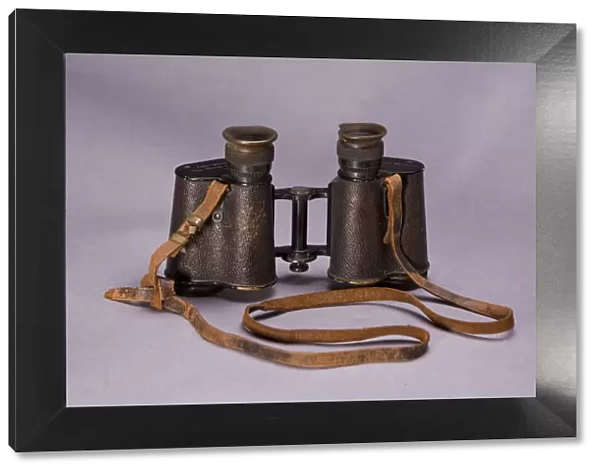 Binoculars used by Peter L. Robinson, Sr. during World War I, ca. 1917. Creator: Unknown