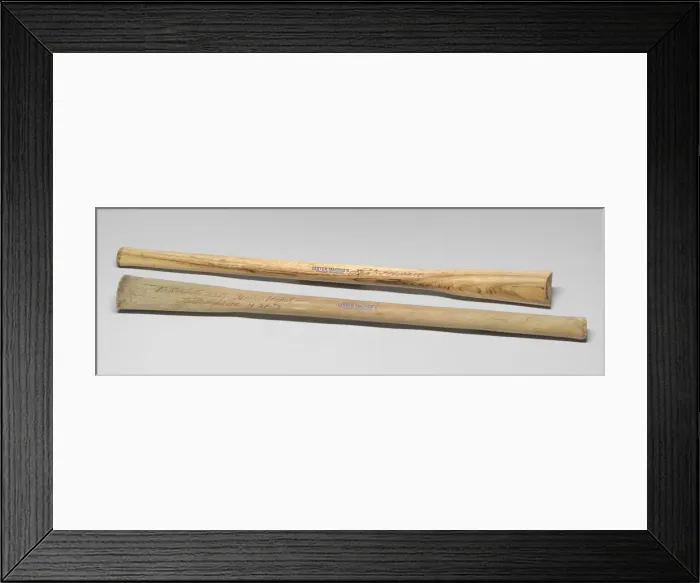 Framed Print : Pickrick Drumstick signed by Lester Maddox, ca. 1964. Creator: Unknown Framed Print : Pickrick Drumstick signed by Lester Maddox, ca. 1964. Creator: Unknown