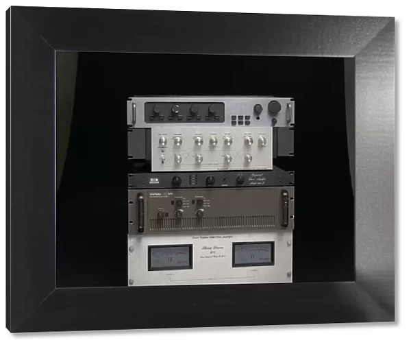 Pioneer Electronic Crossover SF-850 for DJ setup, ca. 1970. Creator: Pioneer