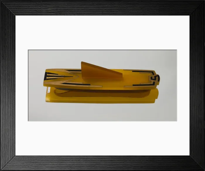 Framed Print : Bakelite case for nail buffer from dresser set owned by Lena Horne, mid 20th Century Framed Print : Bakelite case for nail buffer from dresser set owned by Lena Horne, mid 20th Century