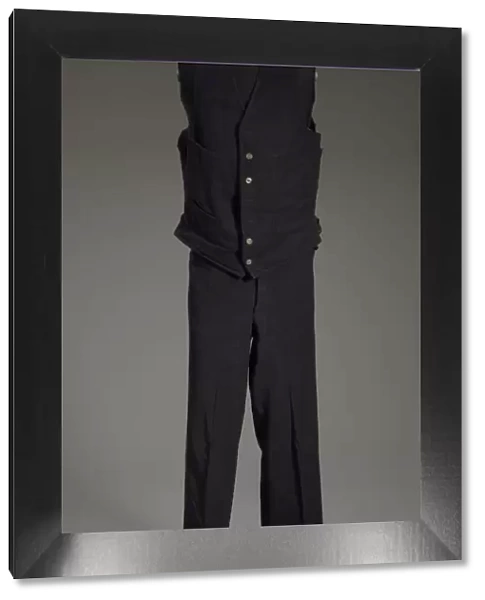 Uniform vest and trousers owned by Pullman Porter Robert Thomas, ca. 1920