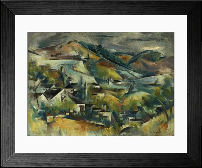 Framed Print : Quebec, ca. 1925. Creator: Preston Dickinson Framed Print : Quebec, ca. 1925. Creator: Preston Dickinson