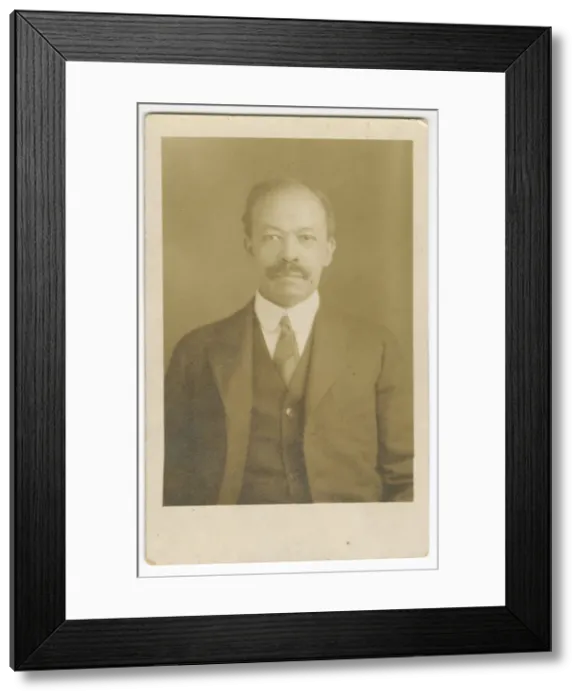 Framed Print : Photographic postcard of Senator Henry Hall Falkener, early 20th century Framed Print : Photographic postcard of Senator Henry Hall Falkener, early 20th century