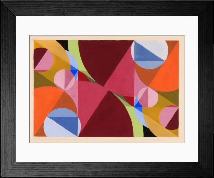 Framed Print : Area Broken by Perpendiculars, ca. 1934. Creator: Joseph Schillinger Framed Print : Area Broken by Perpendiculars, ca. 1934. Creator: Joseph Schillinger