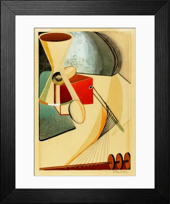 Framed Print : Composition, ca. 1935-1943. Creator: Andree Rexroth Framed Print : Composition, ca. 1935-1943. Creator: Andree Rexroth