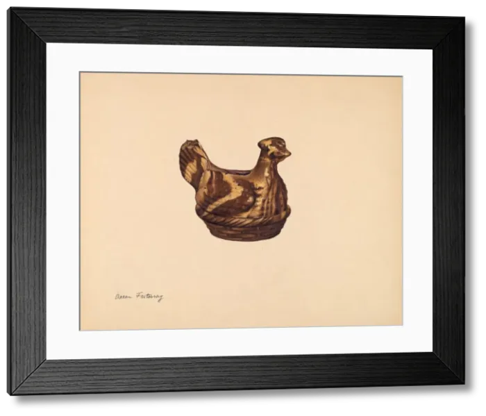 Framed Print : Bank, c. 1940. Creator: Aaron Fastovsky Framed Print : Bank, c. 1940. Creator: Aaron Fastovsky