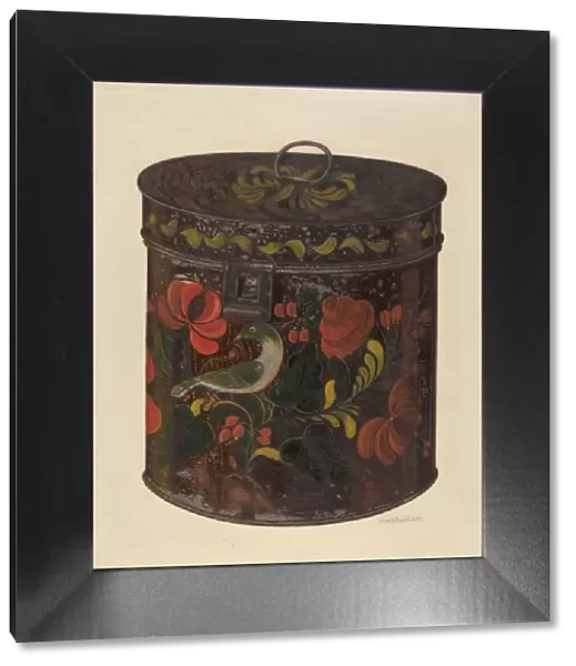 Canister, 1935  /  1942. Creator: Marie Famularo