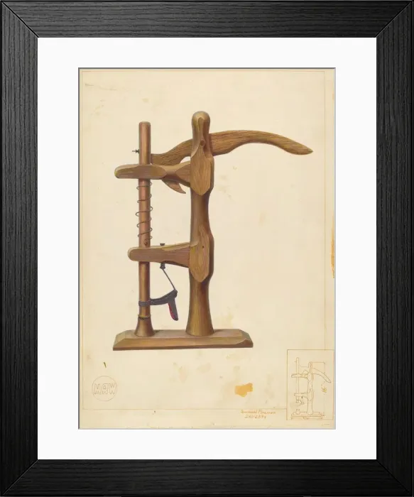 Framed Print : Cancelling Machine, c. 1938. Creator: Samuel Fineman Framed Print : Cancelling Machine, c. 1938. Creator: Samuel Fineman