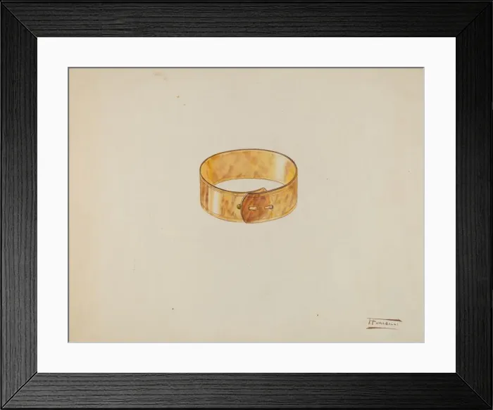 Framed Print : Bracelet, c. 1939. Creator: Frank Fumagalli Framed Print : Bracelet, c. 1939. Creator: Frank Fumagalli