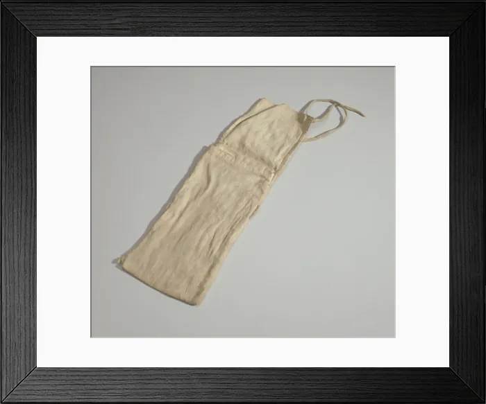 : Bag for sliding caliper used by Dr. Montague Cobb, mid 20th century. Creator: Unknown : Bag for sliding caliper used by Dr. Montague Cobb, mid 20th century. Creator: Unknown