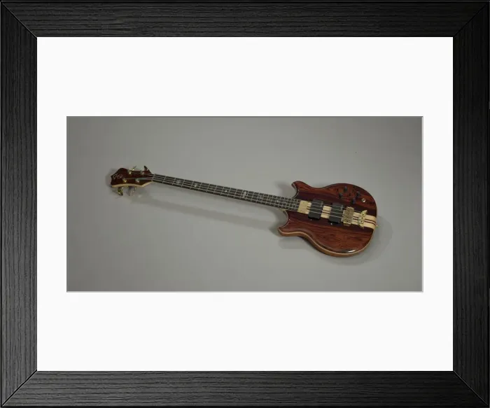 Framed Print : Stanley Clarke Signature Standard 4 String Bass, after 1990. Creators: Gotoh Gut Co Framed Print : Stanley Clarke Signature Standard 4 String Bass, after 1990. Creators: Gotoh Gut Co