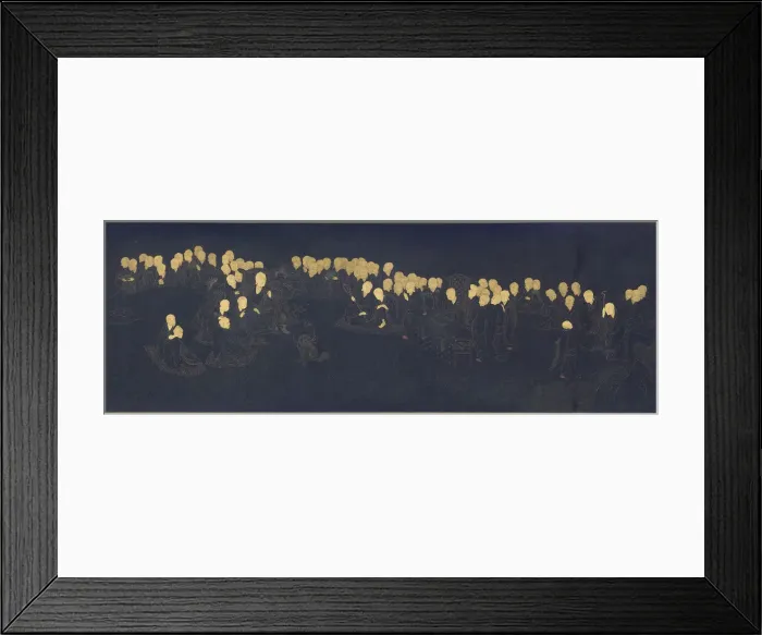 Framed Print : Five hundred Luohan, Ming dynasty, 1427. Creator: Daohong Framed Print : Five hundred Luohan, Ming dynasty, 1427. Creator: Daohong