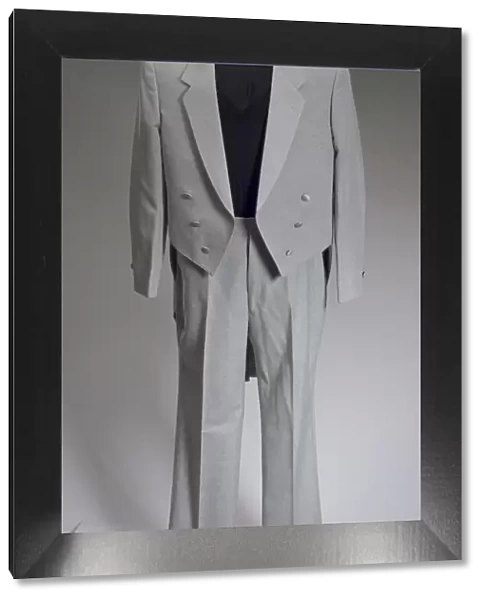 Grey tail coat worn by Cab Calloway, 1976-1995. Creator: After Six